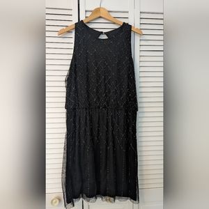 Black Dress Beaded Dress